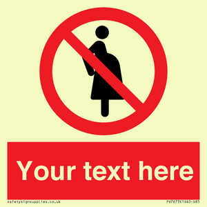 Custom prohibition not for pregnant women